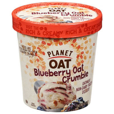 Planet Oat Blueberry Oat Crumble Non Dairy Frozen Dessert - 1 Pint - Image 3