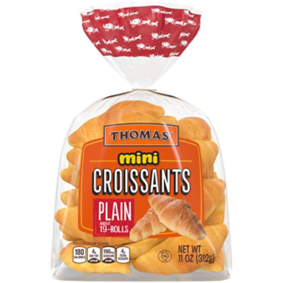 Thomas' Plain Mini Croissants - 11 Oz - Image 1