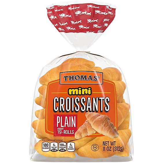 Thomas' Plain Mini Croissants - 11 Oz