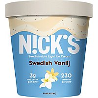 Nicks Ice Cream Swedish Vanilla - 16 Oz - Image 2