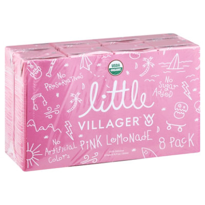 Little Villager Juice Box Pink Lmnd 8ct - 54 Fl. Oz.