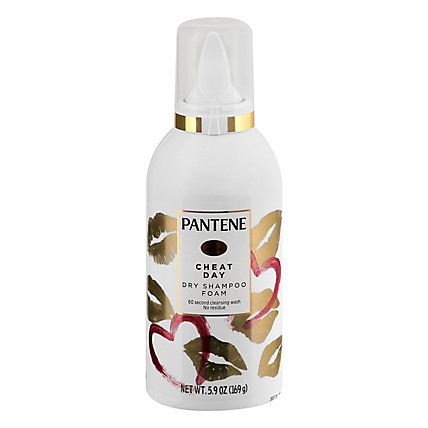 Pantene Pro V Shampoo Foam Dry Cheat Day With Vanilla & Jasmine - 5.9 Oz - Image 1