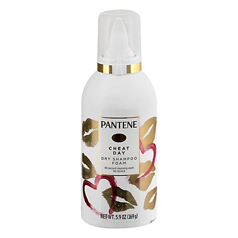 Pantene Pro V Shampoo Foam Dry Cheat Day With Vanilla & Jasmine - 5.9 Oz