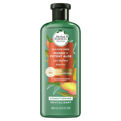 Herbal Essences Bio Renew Conditioner For Curly Hair Mango Plus Potent Aloe - 13.5 Fl. Oz.