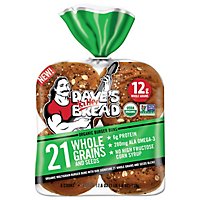 Daves Killer Bread 21 Whole Grains & Seeds Burger Buns Organic Hamburger Buns - 8 Count - Image 3