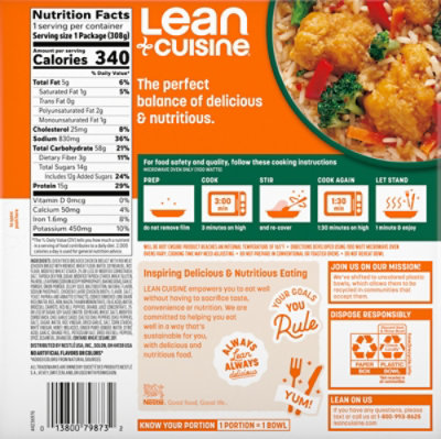 Lean Cuisine Orange Chicken Bowl - 10.875 Oz - Image 6