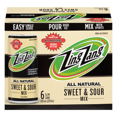 Zing Zang Sweet And Sour Mix - 6-8 Fl. Oz. - randalls