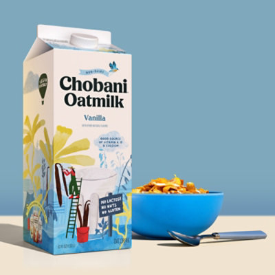 Chobani Vanilla Plant-Based Oatmilk - 52 Fl. Oz. - Image 4