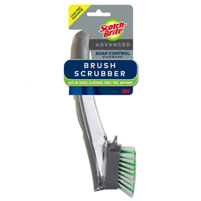 Scotch-Brite Advanced Dishwand Soap Control Brush Scrubber - Each - Image 1