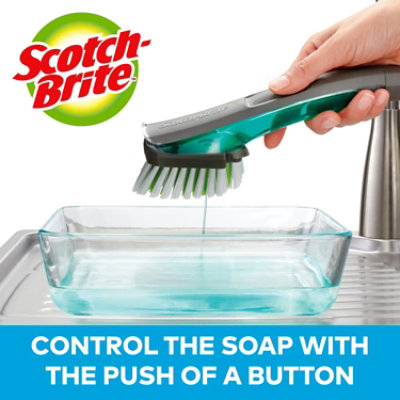 Scotch-Brite Advanced Dishwand Soap Control Brush Scrubber - Each - Image 3