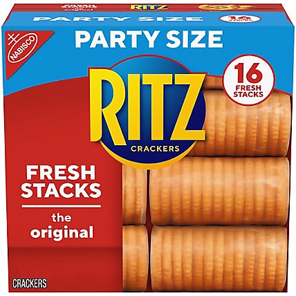 RITZ Crackers Fresh Stacks Original Party Size 16 Count - 23.7 Oz - Image 2