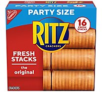 RITZ Crackers Fresh Stacks Original Party Size 16 Count - 23.7 Oz