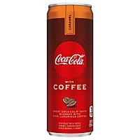 Coca-Cola Soda with Coffee Caramel Can - 12 Fl. Oz. - Image 3