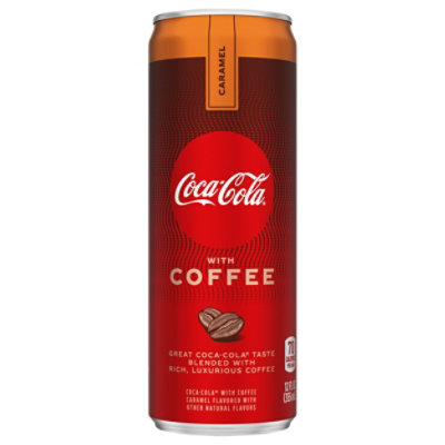 Coca-Cola Soda with Coffee Caramel Can - 12 Fl. Oz.