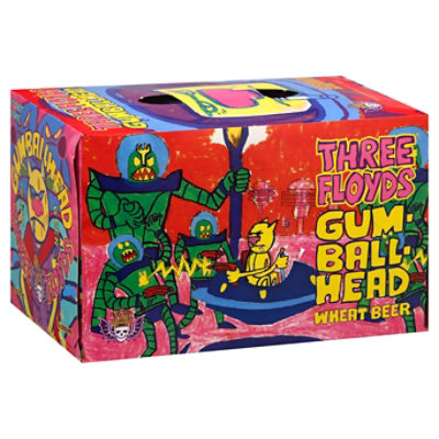 3 Floyds Gumballhead In Cans - 6-12 Fl. Oz. - Image 1