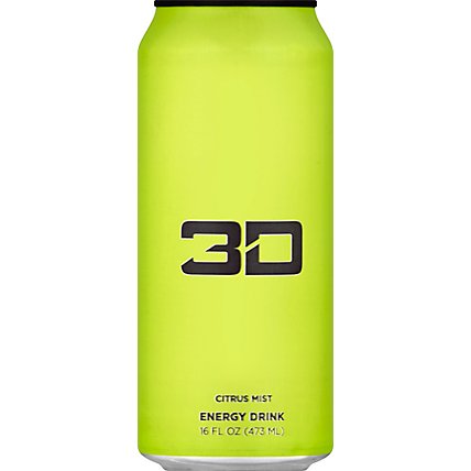 3d Drink Energy Green - 16 Fl. Oz. - Image 2