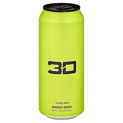 3d Drink Energy Green - 16 Fl. Oz. - Image 1