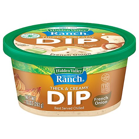 Hidden Valley French Onion Ready To Eat Dip - 10 Oz