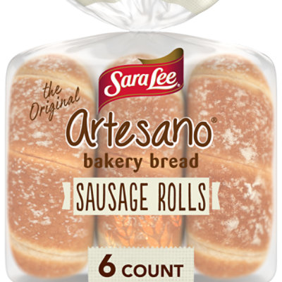 Sara Lee Artesano Bakery Sausage Rolls - 15 Oz