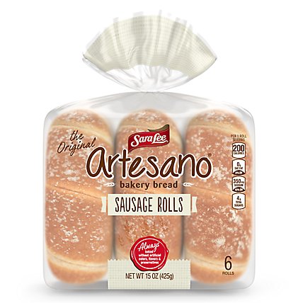 Sara Lee Artesano Bakery Sausage Rolls - 15 Oz - Image 1