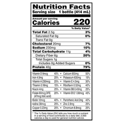 MUSCLE MILK Slammin Strawberry Shake - 14 Fl. Oz. - Image 4