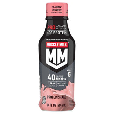 strawberry milk shake slammin muscle oz fl