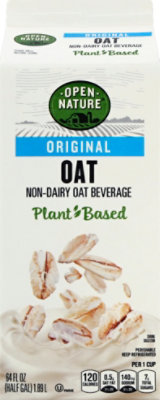 Open Nature Oat Non Dairy Beverage Original - 64 Fl. Oz. - Image 4
