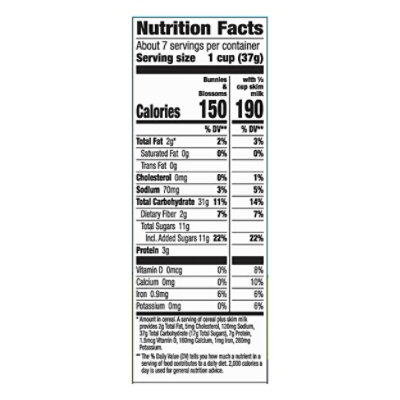 Annies Organic Fruity Bunnies & Blossoms Corn & Oat Cereal - 10 Oz - Image 4