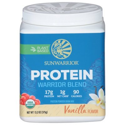 Sunwarrior Warrior Blend Vanilla - 13.2 Oz - Image 3