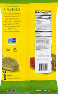 Good Health 6.25 Oz Veggie Chips Onion & Chive - 6.25 Oz - Image 5