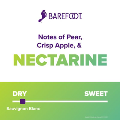 Barefoot Wine to go White Wine Sauvignon Blanc Delightfully Crisp Tetra Pak - 500 Ml - Image 2