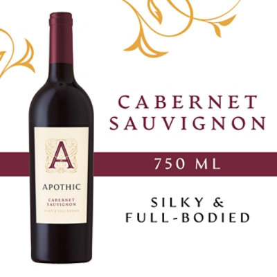 Apothic Cab Red Wine Cabernet Sauvignon California - 750 Ml - Image 2