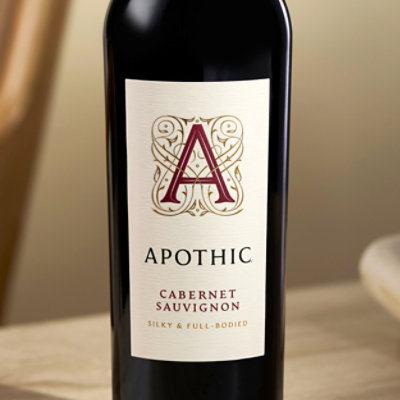 Apothic Cab Red Wine Cabernet Sauvignon California - 750 Ml - Image 3