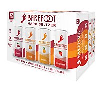 Barefoot Hard Seltzer Wine Variety Cans - 12-250 Ml