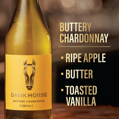 Dark Horse Buttery Chardonnay - 750 Ml - Image 4