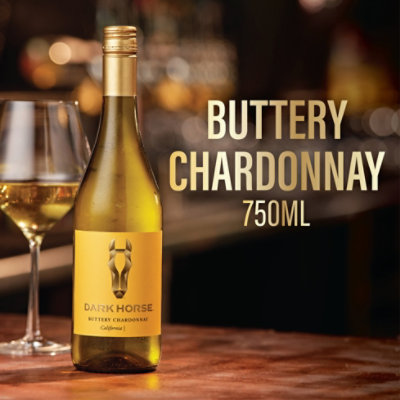 Dark Horse Buttery Chardonnay - 750 Ml - Image 2