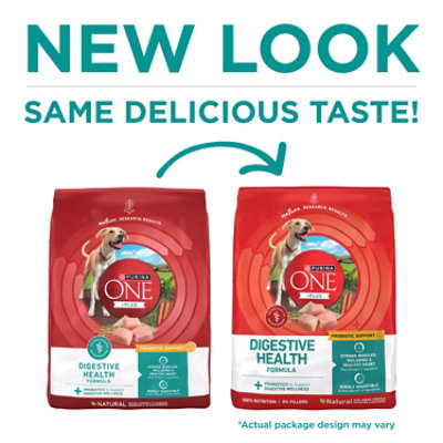Purina ONE Digestive Health Chicken And Rice Dry Dog Food - 8 Lb - Image 2