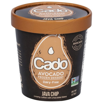 Cado Frozen Dessert Java Chip - Pint - Image 3