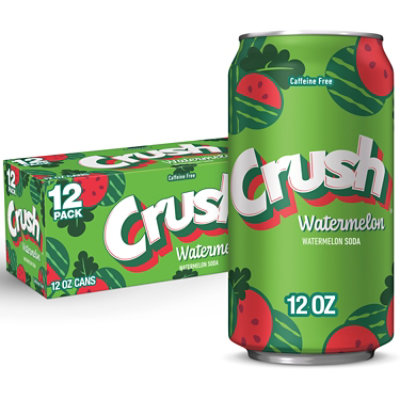 Crush Watermelon Soda In Cans - 12-12 Fl. Oz. - Image 1