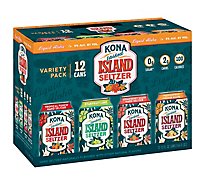 Kona Spiked Island Hard Seltzer Variety Pack Can - 12-12 Fl. Oz.