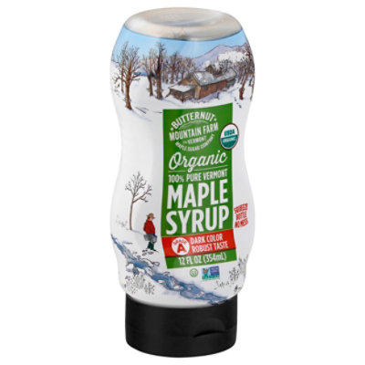 Butternut Mountain Farm 100% Pure Vermont Organic Maple Syrup - 12 Fl ...