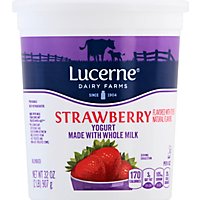 Lucerne Yogurt Whole Milk Strawberry - 32 Oz - Image 2