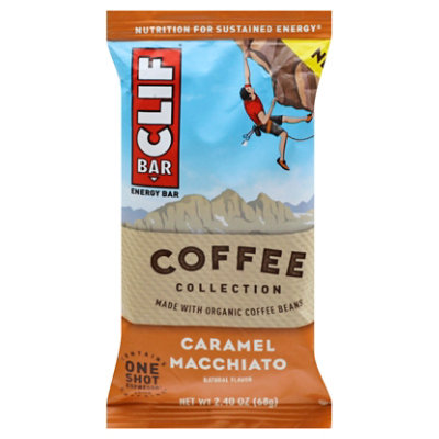 CLIF Bar Coffee Caramel Macchiato - 2.4 Oz