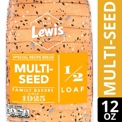 Lewis Bake Shop Mixed Seed Half Loaf - 12 Oz - Image 2