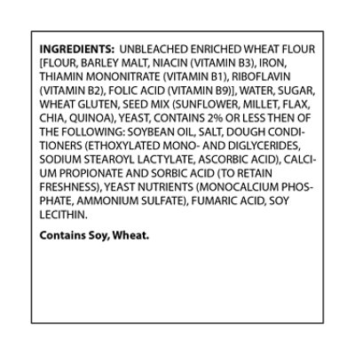 Lewis Bake Shop Mixed Seed Half Loaf - 12 Oz - Image 4