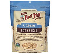 Bobs Red Mill Cereal Hot 5 Grain Whole Grain - 16 Oz
