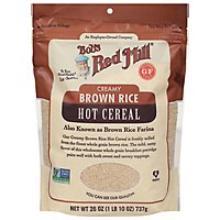 Bobs Red Mill Cereal Hot Creamy Brown Rice Farina - 26 Oz - Image 1
