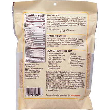Bobs Red Mill Wheat Germ - 12 Oz - Image 6