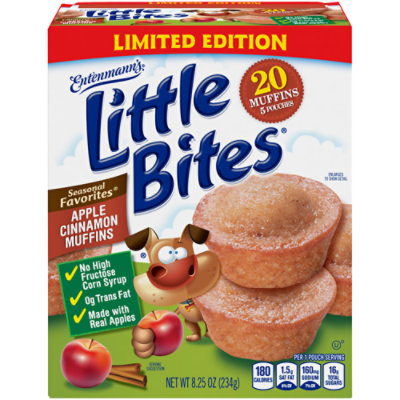 Entenmanns Little Bites Apple Cinnamon 5ct - 8.25 Oz - Image 1