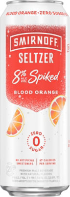 Smirnoff Spiked Seltzer Blood Orange In Cans - 23.5 Fl. Oz. - Image 5